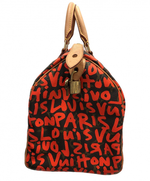 LOUIS VUITTON（ルイ ヴィトン）LOUIS VUITTON (ルイ ヴィトン) スピーディ30 ブラウン サイズ:30 モノグラム・グラフティ M93705の古着・服飾アイテム