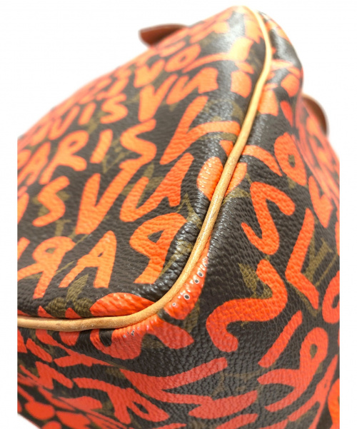 LOUIS VUITTON（ルイ ヴィトン）LOUIS VUITTON (ルイ ヴィトン) スピーディ30 ブラウン サイズ:30 モノグラム・グラフティ M93705の古着・服飾アイテム
