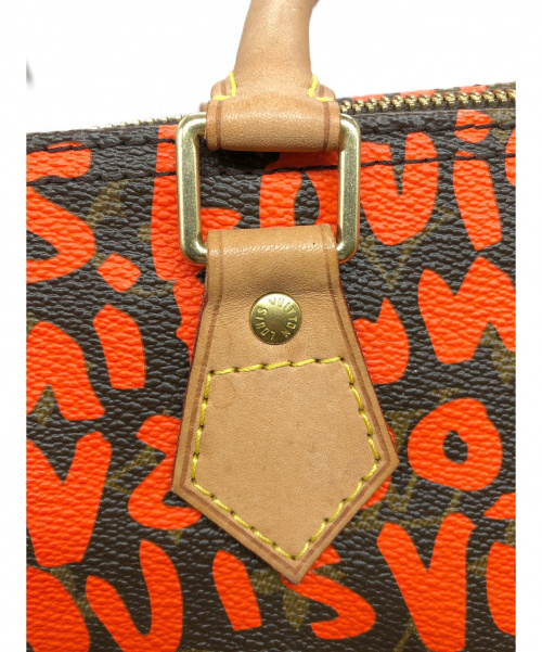 LOUIS VUITTON（ルイ ヴィトン）LOUIS VUITTON (ルイ ヴィトン) スピーディ30 ブラウン サイズ:30 モノグラム・グラフティ M93705の古着・服飾アイテム