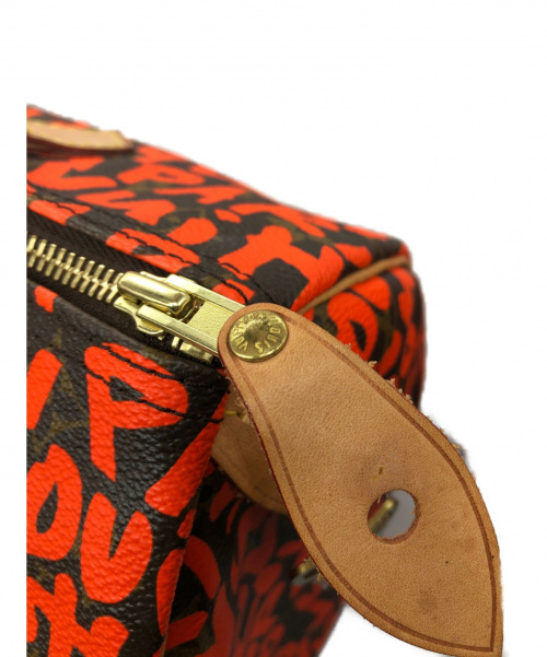 LOUIS VUITTON（ルイ ヴィトン）LOUIS VUITTON (ルイ ヴィトン) スピーディ30 ブラウン サイズ:30 モノグラム・グラフティ M93705の古着・服飾アイテム