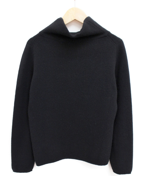 CHANEL（シャネル）CHANEL (シャネル) カシミヤハイネックニット ブラック サイズ:38の古着・服飾アイテム