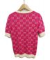 GUCCI (グッチ) 19SS ショートスリーブニット ピンク サイズ:XS：39800円