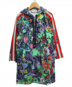 GUCCIグッチ）の古着「フラワープリントフーディードレス」