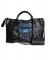 BALENCIAGA（バレンシアガ）の古着「Graffiti Classic City」｜ブラック×ピンク