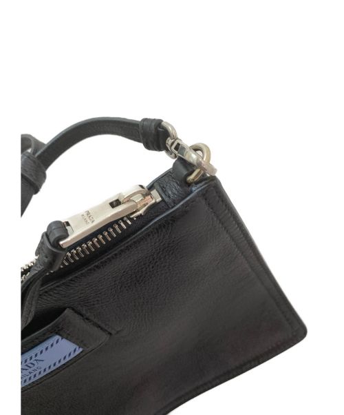 PRADA（プラダ）PRADA (プラダ) エティケット/ショルダーポーチ ブラック サイズ:-の古着・服飾アイテム