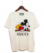 GUCCIグッチ）の古着「20SS ×DISNEY Oversize T-shirt」｜アイボリー