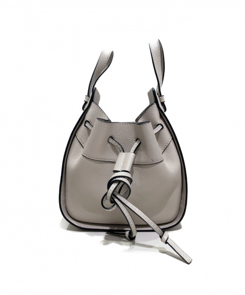 LOEWE（ロエベ）LOEWE (ロエベ) ミニハンモック2wayバッグ ベージュ サイズ:ミニ 314.12.V07の古着・服飾アイテム
