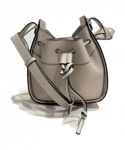 LOEWE（ロエベ）LOEWE (ロエベ) ミニハンモック2wayバッグ ベージュ サイズ:ミニ 314.12.V07の古着・服飾アイテム
