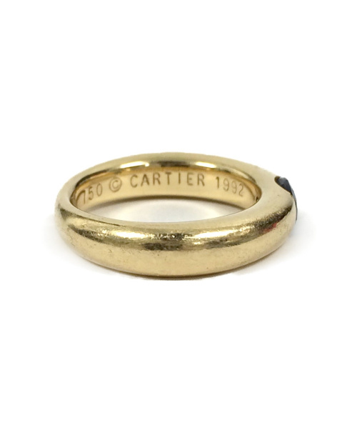 Cartier（カルティエ）Cartier (カルティエ) エリプス サファイヤ D25297 K18(750)/総重量7.2gの古着・服飾アイテム