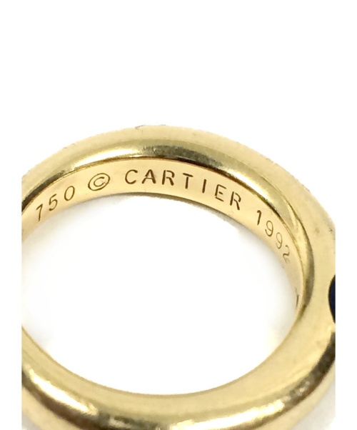 Cartier（カルティエ）Cartier (カルティエ) エリプス サファイヤ D25297 K18(750)/総重量7.2gの古着・服飾アイテム