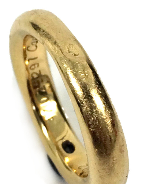 Cartier（カルティエ）Cartier (カルティエ) エリプス サファイヤ D25297 K18(750)/総重量7.2gの古着・服飾アイテム