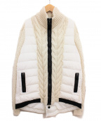 MONCLERモンクレール）の古着「MAGLIONE TRICOT CARDIGAN」｜アイボリー