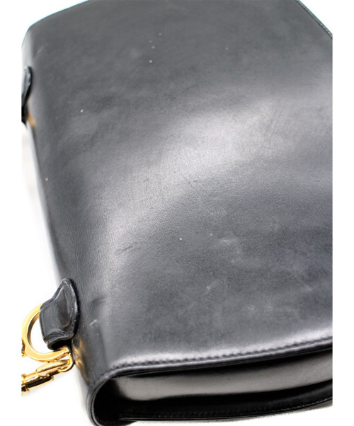 GUCCI（グッチ）GUCCI (グッチ) バンブー2WAYショルダーバッグ ブラック サイズ:- 000 1227 0633の古着・服飾アイテム