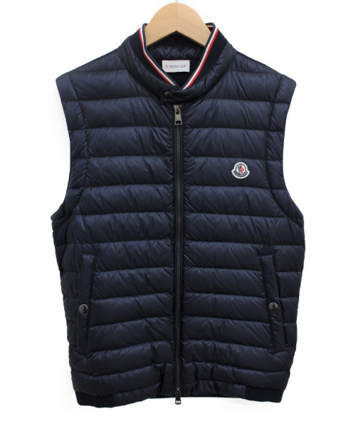 MONCLER（モンクレール）MONCLER (モンクレール) MAGLIA GILET ネイビー サイズ:Sの古着・服飾アイテム