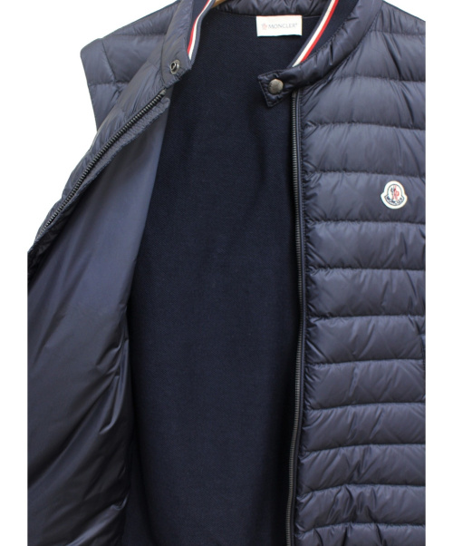MONCLER（モンクレール）MONCLER (モンクレール) MAGLIA GILET ネイビー サイズ:Sの古着・服飾アイテム