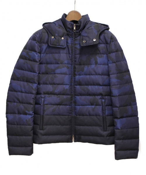 VALENTINO（ヴァレンティノ）VALENTINO (バレンティノ) カシミヤ混ダウンジャケット ネイビー サイズ:Mの古着・服飾アイテム
