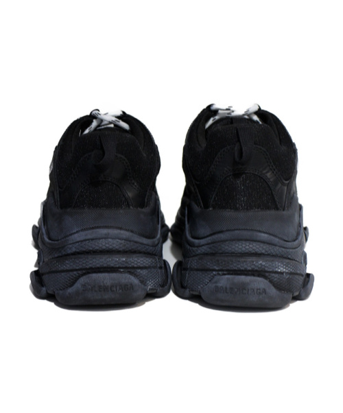 BALENCIAGA（バレンシアガ）BALENCIAGA (バレンシアガ) Triple S ブラック サイズ:27 未使用品 triple S 534162/W09O1/1000の古着・服飾アイテム