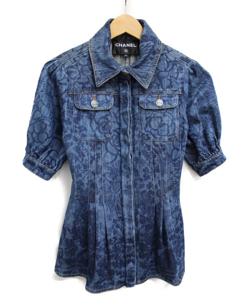 CHANEL（シャネル）CHANEL (シャネル) デニムブラウス サイズ:34の古着・服飾アイテム