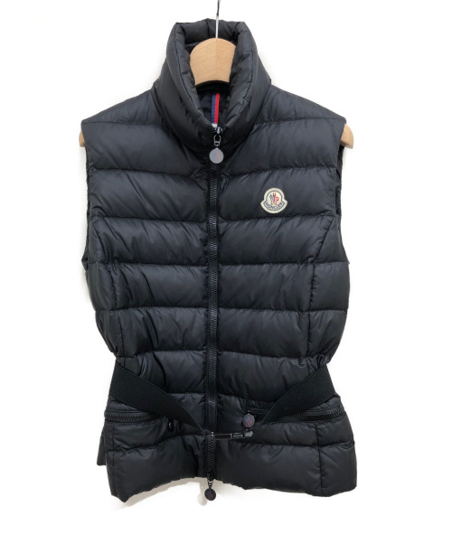 MONCLER（モンクレール）MONCLER (モンクレール) GAELLE  GILET ブラックの古着・服飾アイテム
