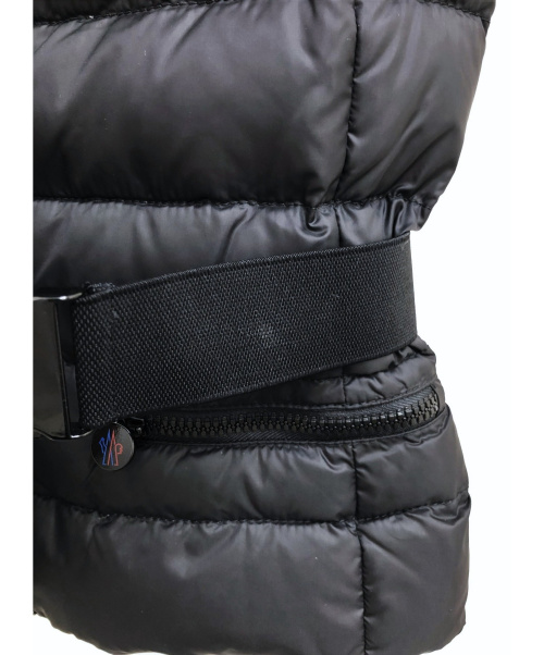 MONCLER（モンクレール）MONCLER (モンクレール) GAELLE  GILET ブラックの古着・服飾アイテム