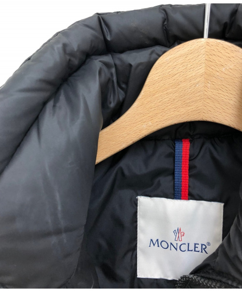 MONCLER（モンクレール）MONCLER (モンクレール) GAELLE  GILET ブラックの古着・服飾アイテム
