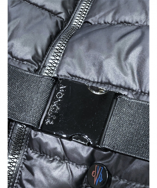 MONCLER（モンクレール）MONCLER (モンクレール) GAELLE  GILET ブラックの古着・服飾アイテム