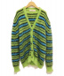 MARNI（マルニ）の古着「19AW ストライプニットカーディガン」｜グリーン