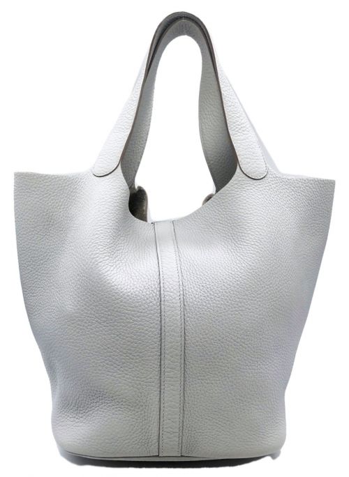 HERMES（エルメス）HERMES (エルメス) ピコタンロックGM GRIS PERLE（パールグレー） サイズ:GMの古着・服飾アイテム