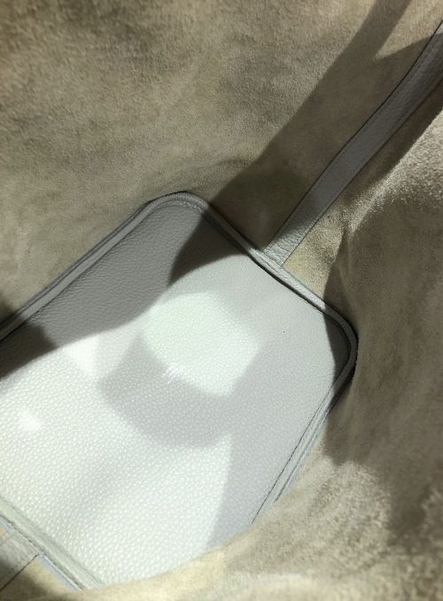HERMES（エルメス）HERMES (エルメス) ピコタンロックGM GRIS PERLE（パールグレー） サイズ:GMの古着・服飾アイテム