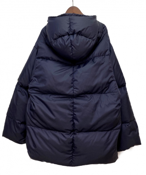 JIL SANDER（ジルサンダー）JIL SANDER (ジルサンダー) フーデットダウンジャケット ネイビー サイズ:50の古着・服飾アイテム