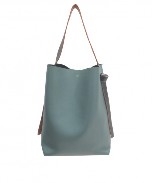 CELINE（セリーヌ）CELINE (セリーヌ) ツイステッドカバショルダーバッグ スカイブルー サイズ:ｰ 177053 F-BG-1156の古着・服飾アイテム