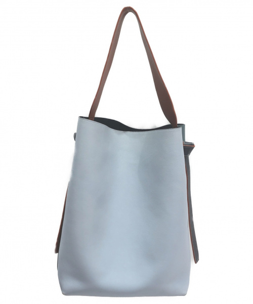 CELINE（セリーヌ）CELINE (セリーヌ) ツイステッドカバショルダーバッグ スカイブルー サイズ:ｰ 177053 F-BG-1156の古着・服飾アイテム