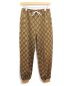 GUCCI（グッチ）の古着「20AW テクニカルジャージーパンツ」｜ブラウン