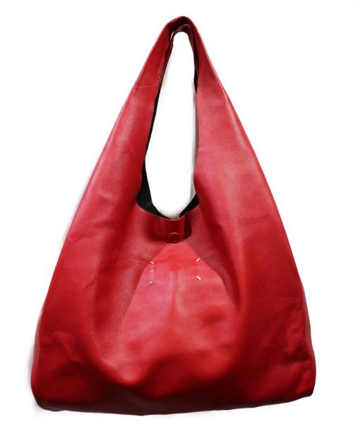 Maison Margiela（メゾンマルジェラ）Maison Margiela (メゾンマルジェラ) ショッパートートバッグ レッド サイズ:-の古着・服飾アイテム