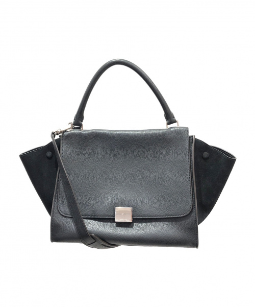 CELINE（セリーヌ）CELINE (セリーヌ) トラペーズ ブラック サイズ:ミディアム トラペーズ F-SN-0132/U-PA-0132の古着・服飾アイテム