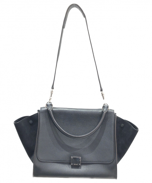 CELINE（セリーヌ）CELINE (セリーヌ) トラペーズ ブラック サイズ:ミディアム トラペーズ F-SN-0132/U-PA-0132の古着・服飾アイテム