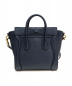 CELINE (セリーヌ) ラゲージナノショッパー ネイビー サイズ:ナノ：148000円