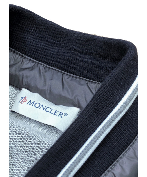 MONCLER（モンクレール）MONCLER (モンクレール) MAGLIA GILET グレー サイズ:Lの古着・服飾アイテム