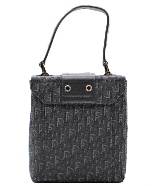 Christian Dior（クリスチャン ディオール）Christian Dior (クリスチャンディオール) トロッター柄バニティポーチ ブラック サイズ:- HE1002の古着・服飾アイテム