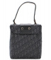 Christian Dior (クリスチャンディオール) トロッター柄バニティポーチ ブラック サイズ:- HE1002：59800円