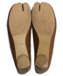 中古・古着 Maison Margiela (メゾンマルジェラ) 足袋バレリーナシューズ ブラウン サイズ:38：52800円