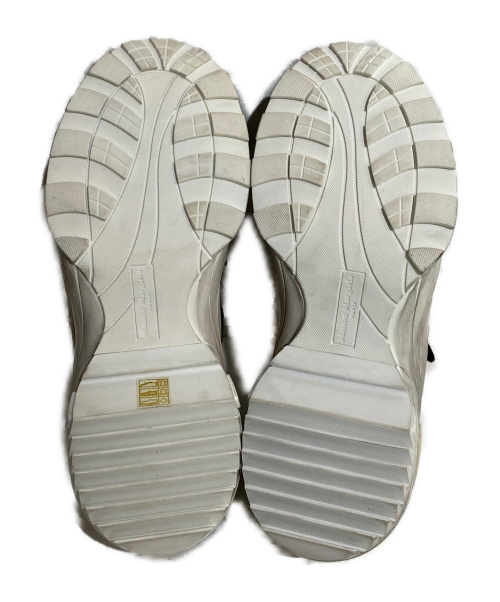 Maison Margiela（メゾンマルジェラ）Maison Margiela (メゾンマルジェラ) Low Top Retro Sneakers ブラック×ホワイト サイズ:44の古着・服飾アイテム