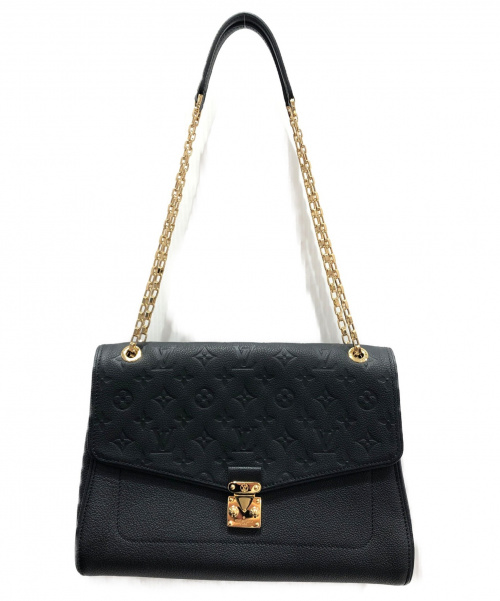 LOUIS VUITTON（ルイ ヴィトン）LOUIS VUITTON (ルイヴィトン) サンジェルマンＭＭ ブラック サイズ:MM サンジェルマンＭＭ M48933 　モノグラム・アンプラントの古着・服飾アイテム
