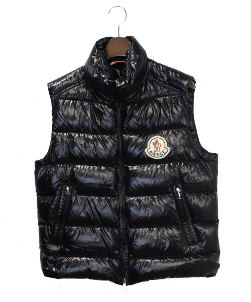 MONCLER GENIUS（モンクレール ジーニアス）MONCLER GENIUS (モンクレールジーニアス) ダウンベスト ブラック サイズ:2の古着・服飾アイテム