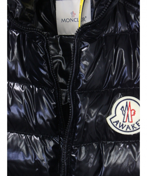 MONCLER GENIUS（モンクレール ジーニアス）MONCLER GENIUS (モンクレールジーニアス) ダウンベスト ブラック サイズ:2の古着・服飾アイテム
