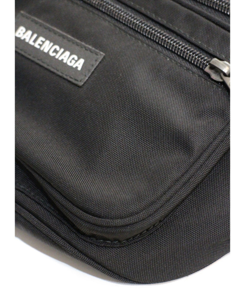 BALENCIAGA（バレンシアガ）BALENCIAGA (バレンシアガ) EXPLORER BELT PACK ブラック サイズ:- 482389 1000 Y 568008の古着・服飾アイテム
