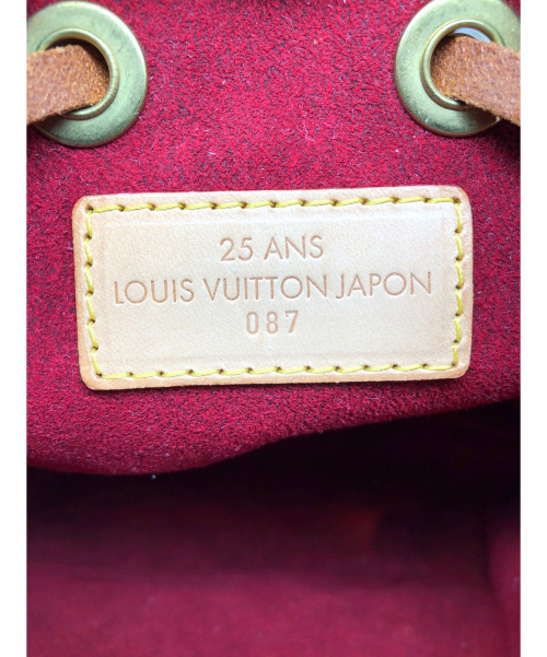 LOUIS VUITTON（ルイ ヴィトン）LOUIS VUITTON (ルイヴィトン) ミニ・ノエ サイズ:- モノグラム M99162　25周年記念の古着・服飾アイテム