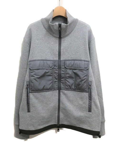 MONCLER（モンクレール）MONCLER (モンクレール) MAGLIA CARDIGAN グレー サイズ:XLの古着・服飾アイテム