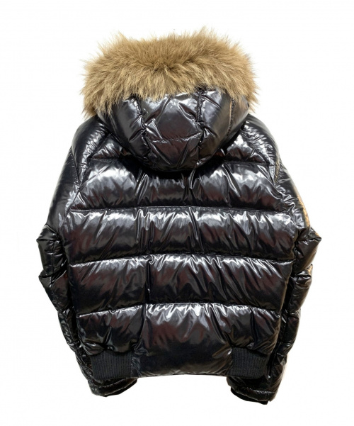 MONCLER（モンクレール）MONCLER (モンクレール) ダウンジャケット ブラックの古着・服飾アイテム