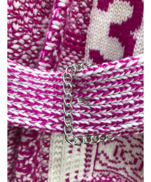 CHANEL（シャネル）CHANEL (シャネル) カシミヤニットコート ピンク サイズ:38 2020クルーズコレクションの古着・服飾アイテム